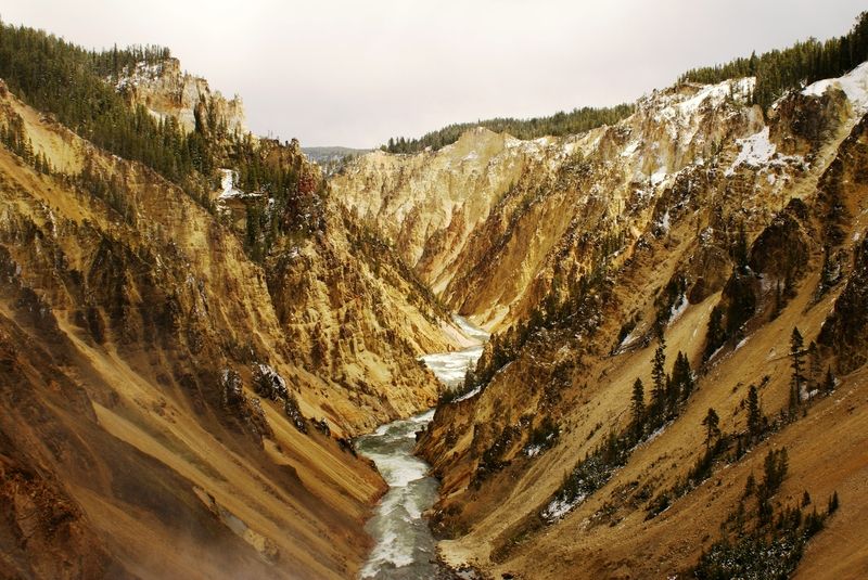 Brink of the Lower Falls