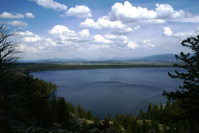 Jenny Lake, vue de Inspiration Point