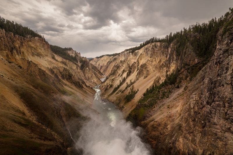 Brink of Lower Falls