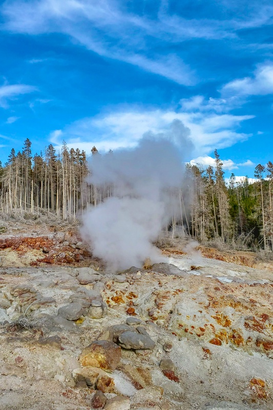 Steamboat Geyser