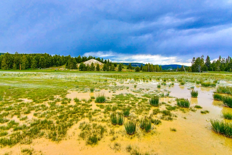 White Pyramid Geyser Cone