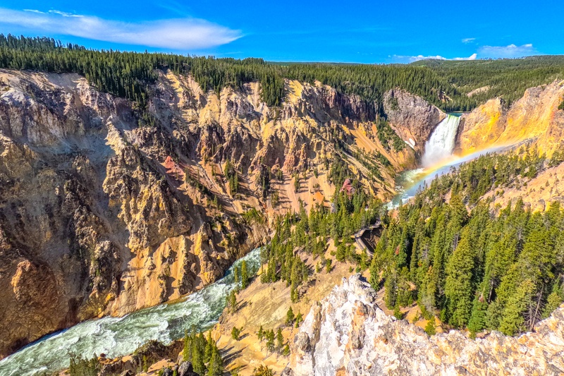Grand Canyon of the Yellowstone Area
