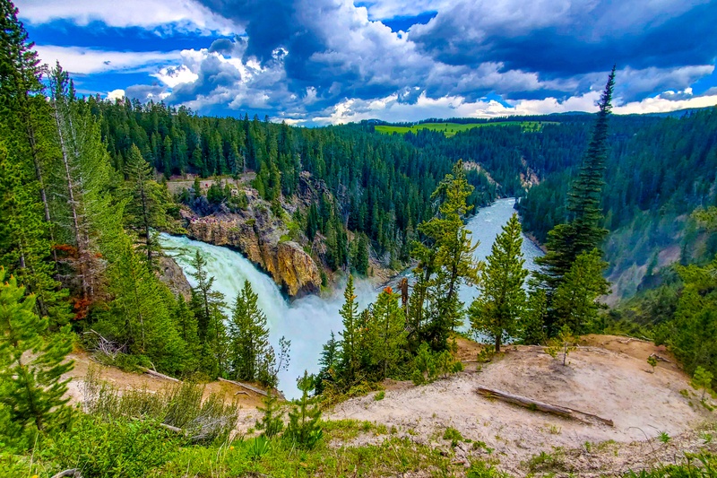 West Upper Falls View