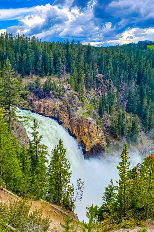 West Upper Falls View
