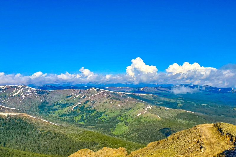 Vue de Mount Washburn
