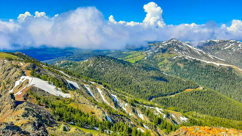 Vue de Mount Washburn