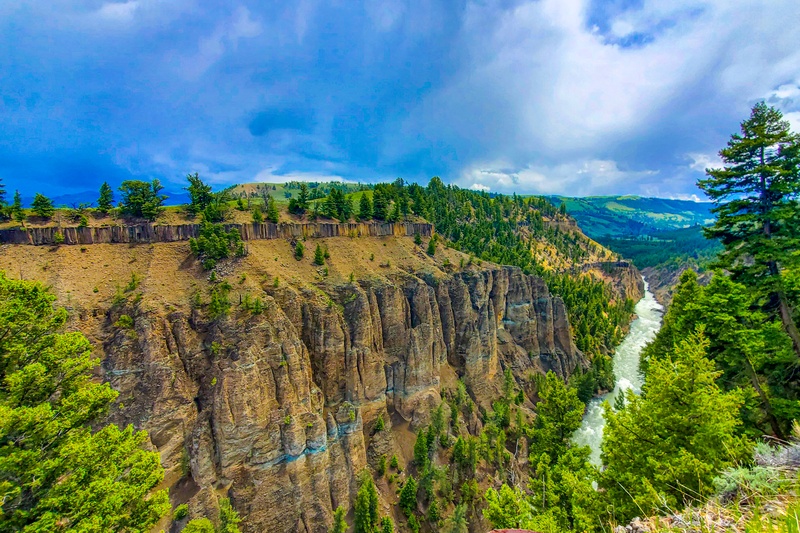 Calcite Springs Overlook