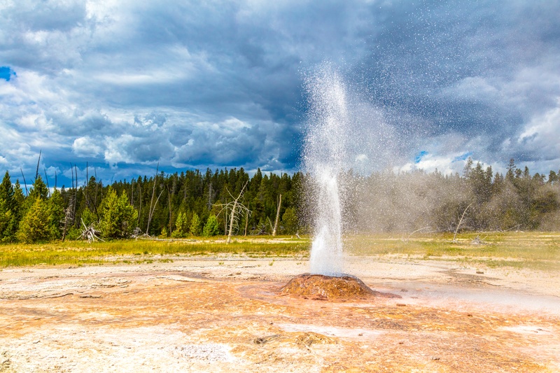 Pink Cone Geyser