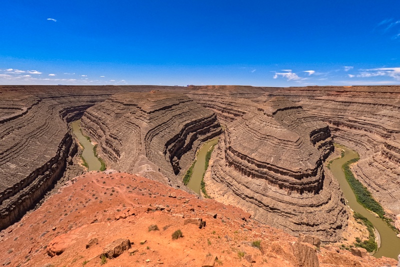 Goosenecks Overlook