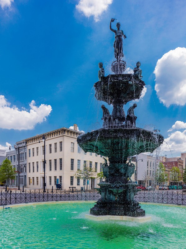 Court Square Fountain