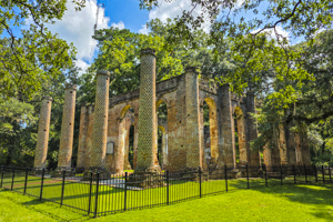 Old Sheldon Church Ruins