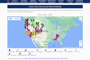 Mettez en ligne votre voyage aux USA