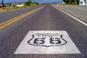 La Route 66 au Nouveau-Mexique