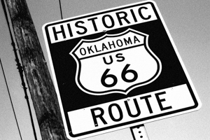 La Route 66 dans l&'Oklahoma