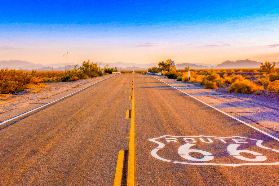 La Route 66 en Californie