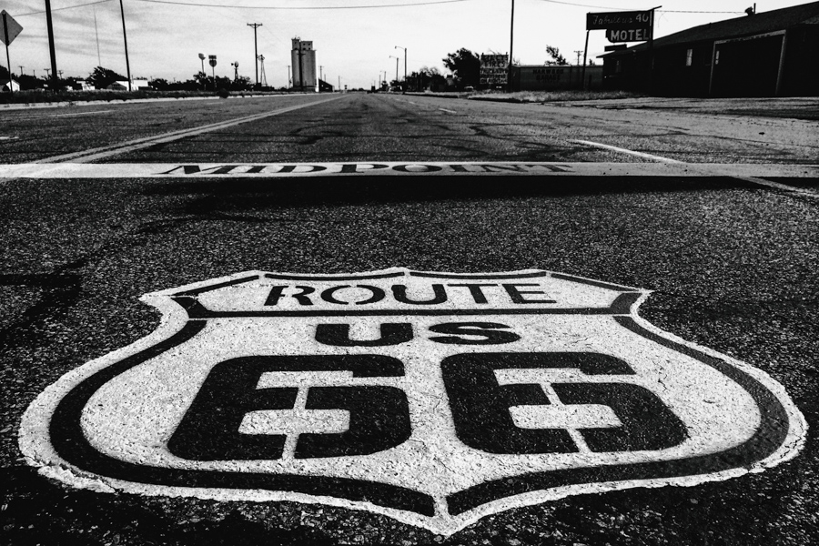 La Route 66 au Texas