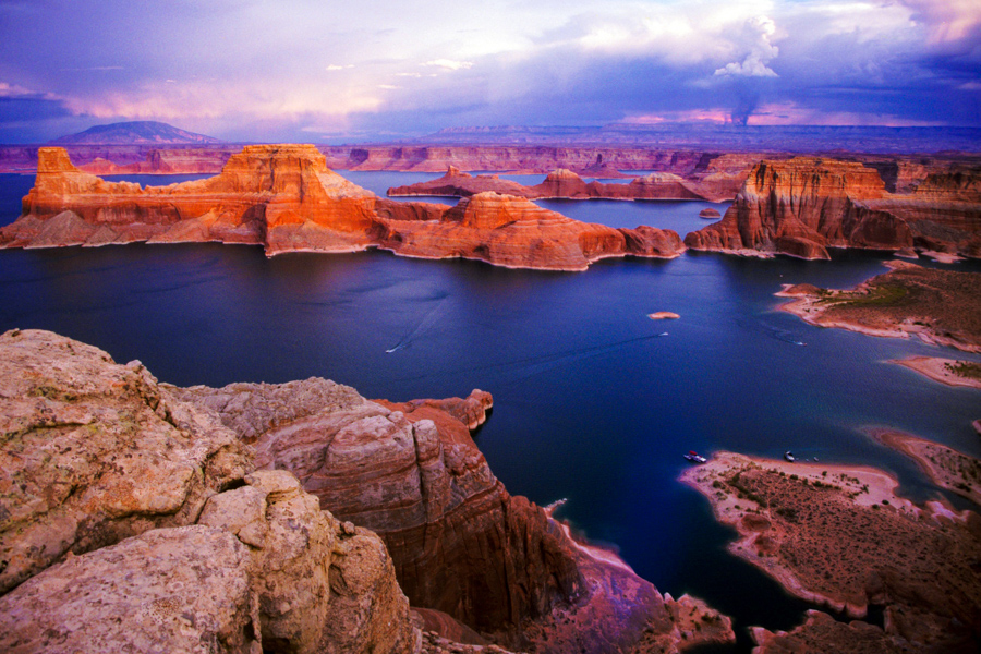 Survol du Lake Powell
