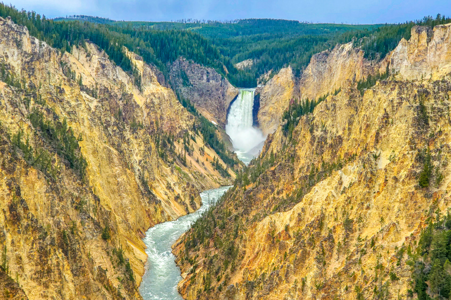 Grand Canyon of the Yellowstone Area