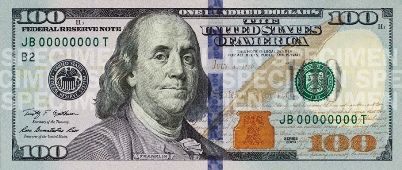 Billet de 100 dollars américain