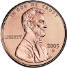 Pièce de 1 cent de dollar américain