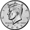 Pièce de 50 cents de dollar américain